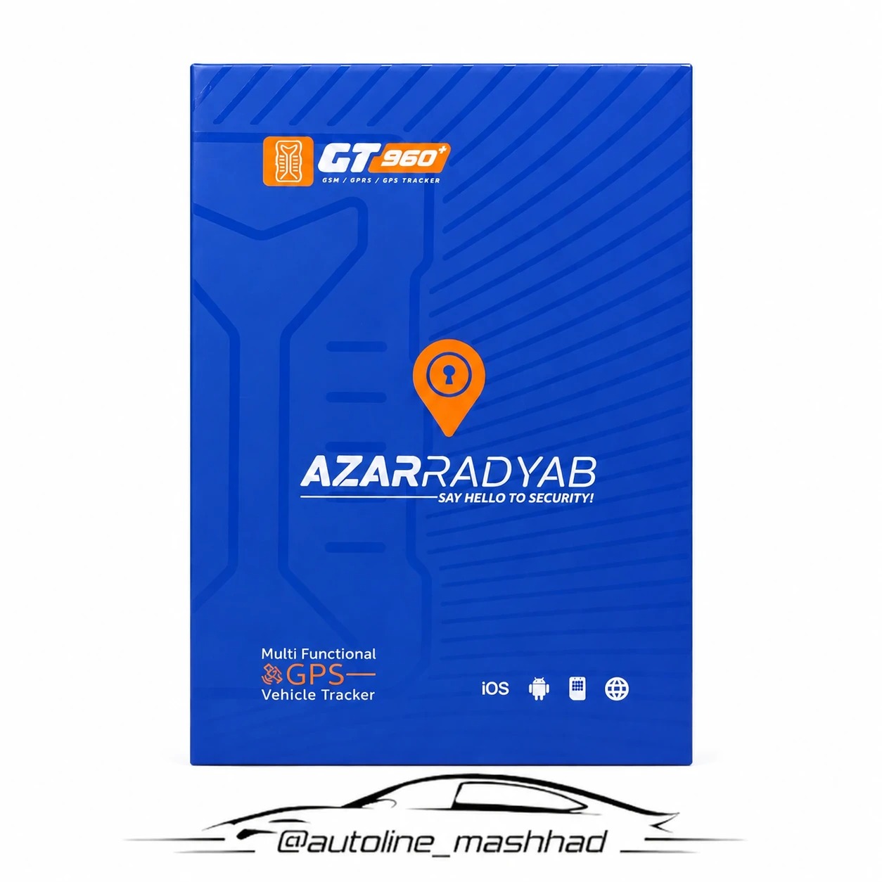 ردیاب خودرو آذر ردیاب مدل GT960